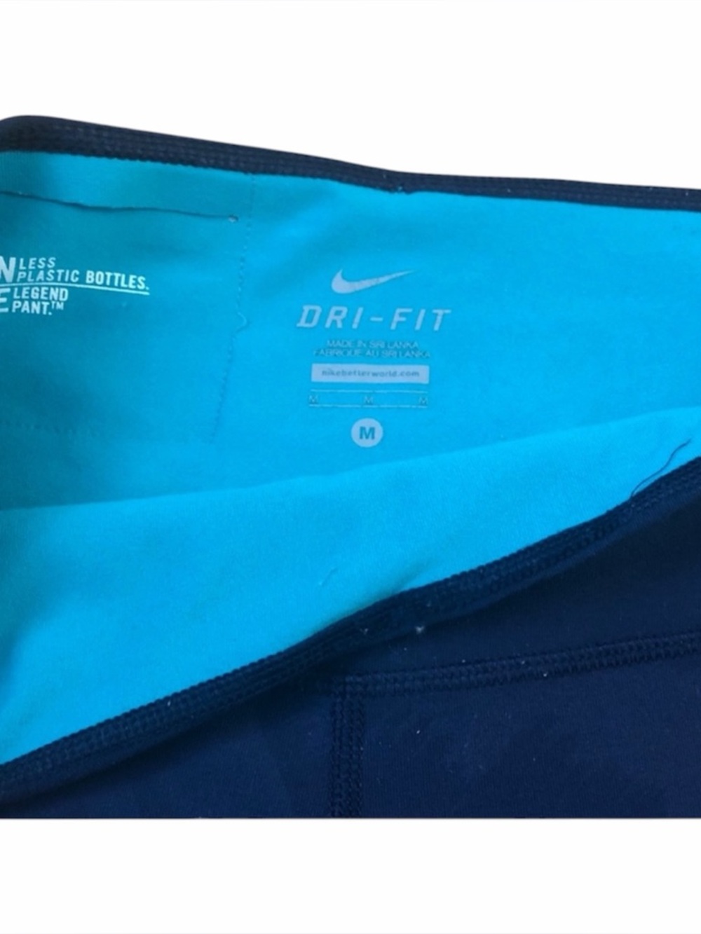Nike Dry-Fit Cropped Running Capri Pants Size Medium —#143 - Picture 7 of 8